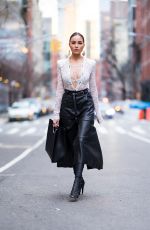 OLIVIA CULPO Out and About in New York 02/08/2018