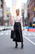 OLIVIA CULPO Out and About in New York 02/08/2018