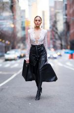 OLIVIA CULPO Out and About in New York 02/08/2018