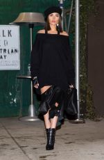 OLIVIA CULPO Out at New York Fashion Week 02/13/2018