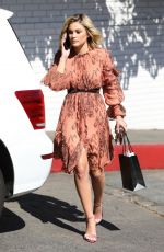 OLIVIA HOLT Leaves CFDA Luncheon at Chateau Marmont in Los Angeles 02/20/2018
