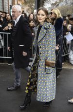 OLIVIA PALERMO Arrives at Fendi Fashion Show in Milan 02/22/2018