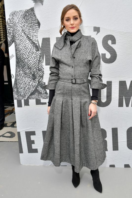OLIVIA PALERMO at Christian Dior Show at Paris Fashion Week 02/27/2018