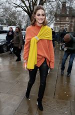 OLIVIA PALERMO at Christopher Kane Show at London Fashion Week 02/19/2018
