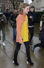 OLIVIA PALERMO at Christopher Kane Show at London Fashion Week 02/19/2018