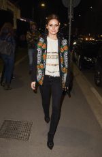 OLIVIA PALERMO at Moncler Genius Project at Milan Fashion Week 02/20/2018