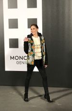 OLIVIA PALERMO at Moncler Genius Project at Milan Fashion Week 02/20/2018