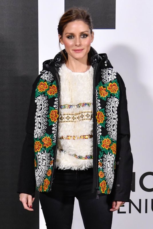 OLIVIA PALERMO at Moncler Genius Project at Milan Fashion Week 02/20/2018