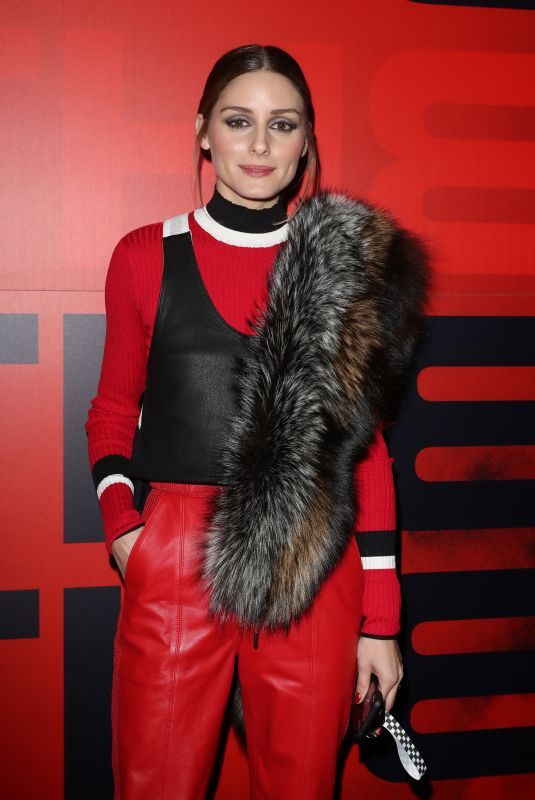 OLIVIA PALERMO at Tommy Hilfiger Fashion Show in Milan 02/25/2018