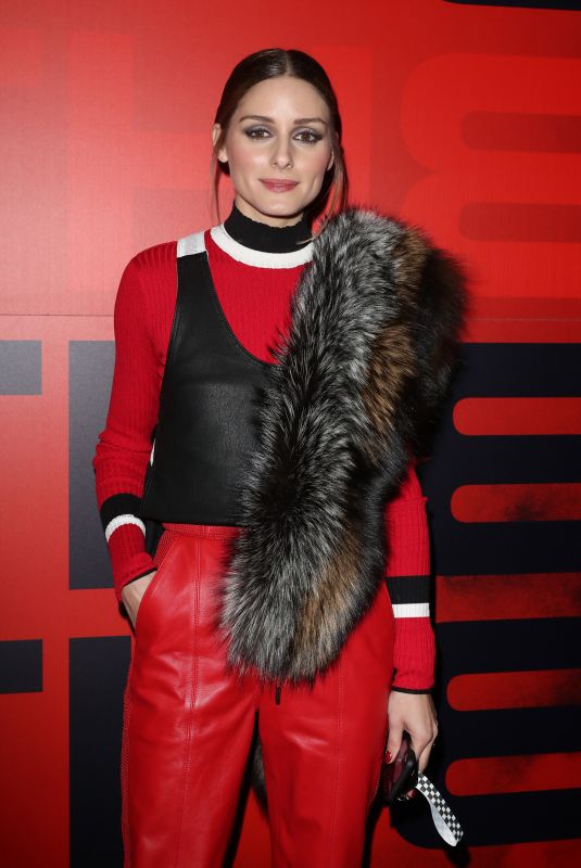 OLIVIA PALERMO at Tommy Hilfiger Fashion Show in Milan 02/25/2018