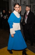 OLIVIA PALERMO Leaves Prabal Gurung Fashion Show in New York 02/11/2018