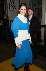 OLIVIA PALERMO Leaves Prabal Gurung Fashion Show in New York 02/11/2018