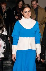 OLIVIA PALERMO Leaves Prabal Gurung Fashion Show in New York 02/11/2018