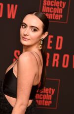 OLIVIA PEREZ at Red Sparrow Premiere in New York 02/26/2018