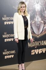 OLIVIA TAYLOR DUDLEY at The Magicians Photocall in Madrid 02/07/2018