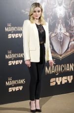 OLIVIA TAYLOR DUDLEY at The Magicians Photocall in Madrid 02/07/2018