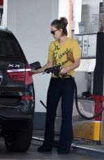 OLIVIA WILDE at a Gas Station in Los Angeles 02/12/2018