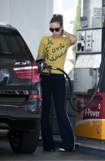 OLIVIA WILDE at a Gas Station in Los Angeles 02/12/2018
