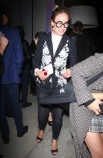 OLIVIA WILDE at Mr. Chow’s 50th Anniversary Party in Los Angeles 02/16/2018