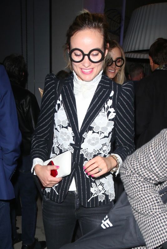 OLIVIA WILDE at Mr. Chow