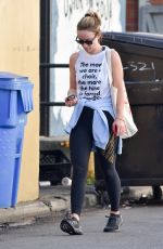 OLIVIA WILDE Heading to a Gym in Los Angeles 02/06/2018