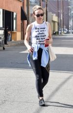 OLIVIA WILDE Heading to a Gym in Los Angeles 02/06/2018