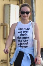 OLIVIA WILDE Heading to a Gym in Los Angeles 02/06/2018