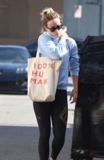 OLIVIA WILDE Heading to a Gym in Los Angeles 02/06/2018