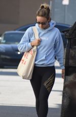 OLIVIA WILDE Heading to a Gym in Los Angeles 02/06/2018