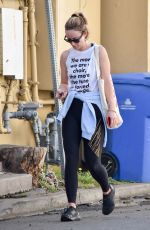 OLIVIA WILDE Heading to a Gym in Los Angeles 02/06/2018