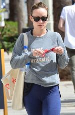 OLIVIA WILDE Heading to a Gym in Los Angeles 02/27/2018