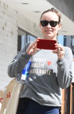 OLIVIA WILDE Heading to a Gym in Los Angeles 02/27/2018