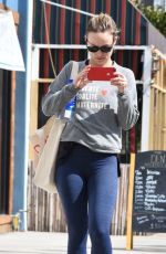 OLIVIA WILDE Heading to a Gym in Los Angeles 02/27/2018