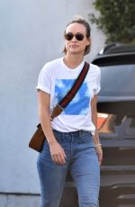 OLIVIA WILDE in Jeans Out in Los Angeles 02/05/2018