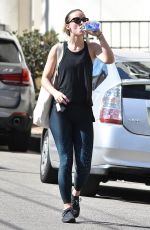 OLIVIA WILDE Leaves a Gym in Los Angeles 02/13/2018