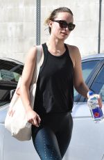 OLIVIA WILDE Leaves a Gym in Los Angeles 02/13/2018