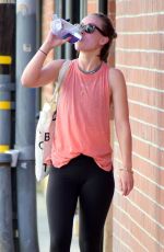 OLIVIA WILDE Leaves a Gym in Studio City 02/09/2018