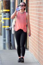 OLIVIA WILDE Leaves a Gym in Studio City 02/09/2018