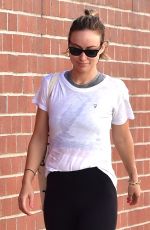 OLIVIA WILDE Leaves a Gym in Studio City 02/09/2018