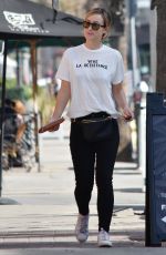 OLIVIA WILDE Out and About in Los Angeles 02/01/2018