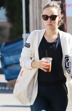 OLIVIA WILDE Out and About in Los Angeles 02/13/2018