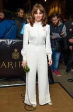 OPHELIA LOVIBOND at London Evening Standard British Film Awards in London 02/08/2018