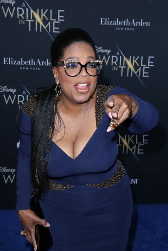 OPRAH WINFREY at A Wrinkle in Time Premiere in Los Angeles 02/26/2018