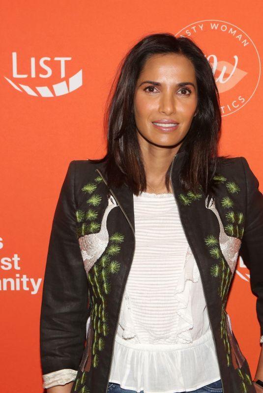 PADMA LAKSHMI at Emily’s List Run. Resist. Win Event in Los Angeles 02/27/2017