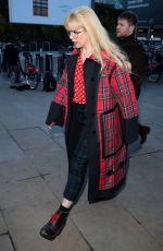 PALOMA FAITH Arrives at Burberry Show at London Fashion Week 02/17/2018