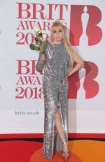 PALOMA FAITH at Brit Awards 2018 in London 02/21/2018