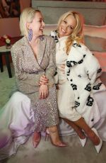 PAMELA ANDERSON at GCDS Spring 2018 Campaign Screening in Milan 02/22/2018