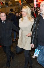 PAMELA ANDERSON Out and About in Paris 02/03/2018