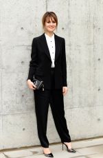 PAOLA CORTELLESI at Giorgio Armani Show at Milan Fashion Week 02/24/2017