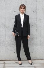 PAOLA CORTELLESI at Giorgio Armani Show at Milan Fashion Week 02/24/2017